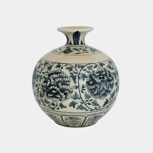 Bình Hút lộc Cúc dây men truyền thống