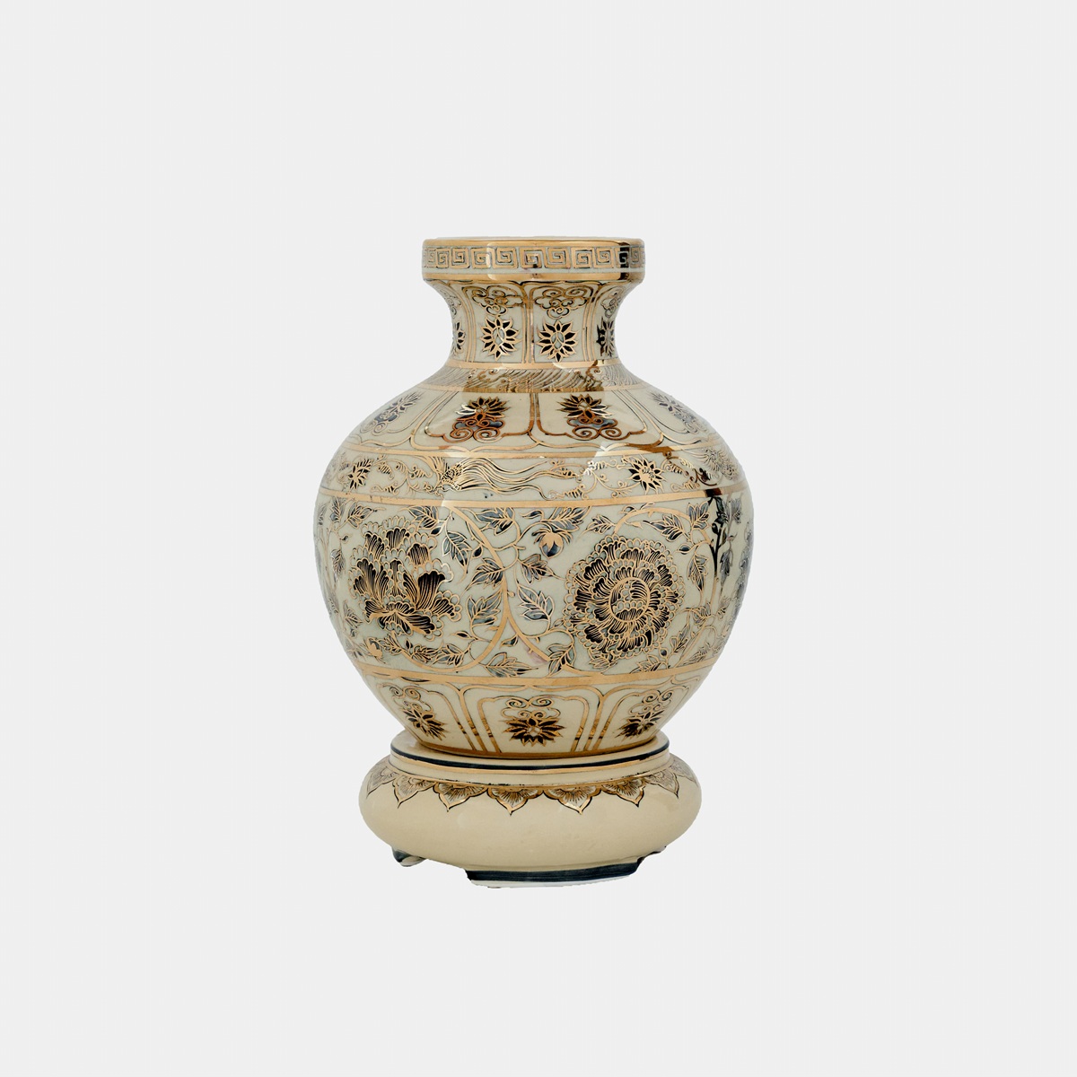 Bình Phượng Hoàng vẽ vàng 1 Bình Phượng Hoàng vẽ vàng 1