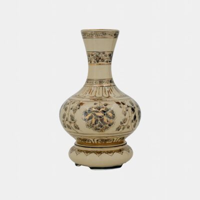 Bình Quân tử Hoạ tiết Cúc dây vẽ vàng