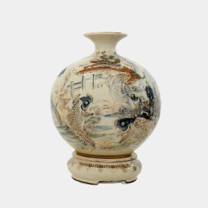 Bình hút lộc Cá chép vượt ngũ môn vẽ vàng 2