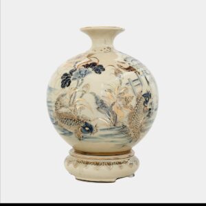 Bình hút lộc Cá chép vượt ngũ môn vẽ vàng 4