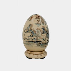 Trứng tài lộc Bát mã vẽ vàng 2